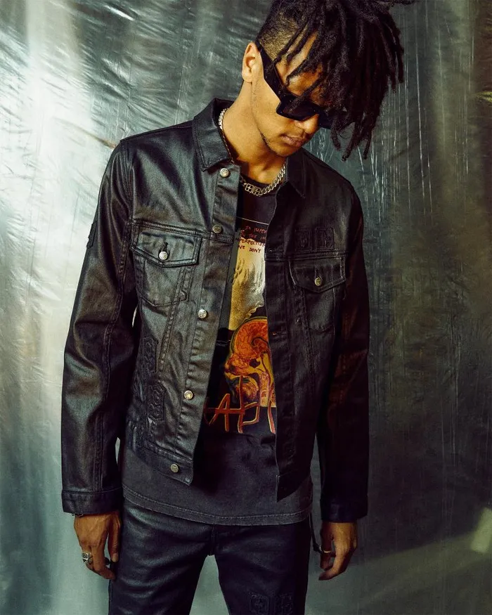 Ksubi Classic Jacket 999 Black Wax Mens Jackets