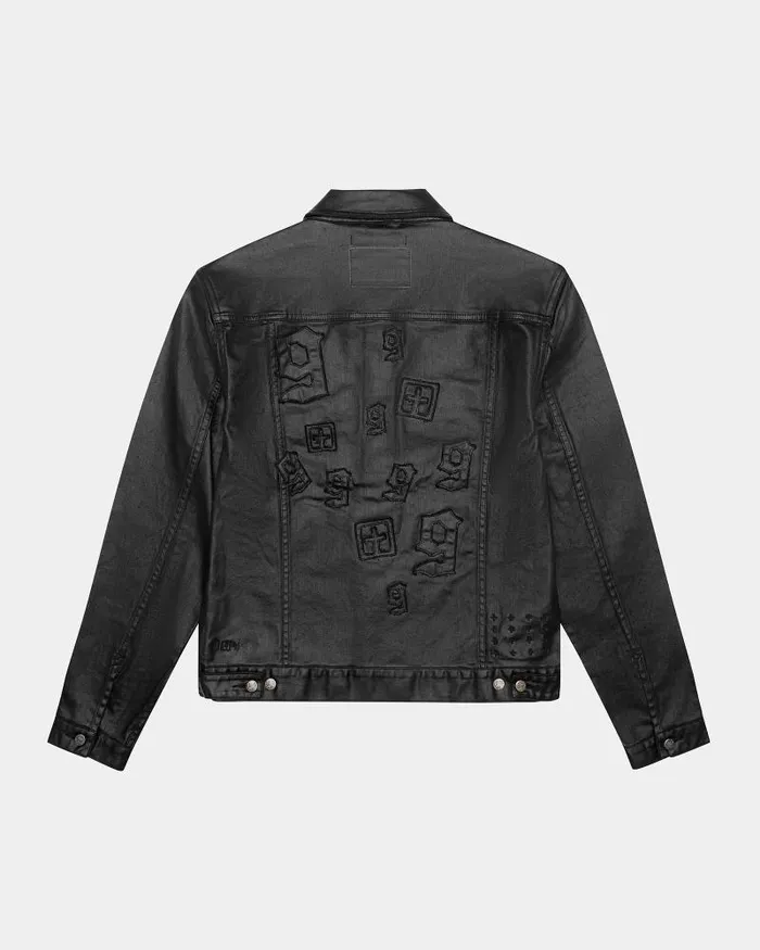 Ksubi Classic Jacket 999 Black Wax Mens Jackets