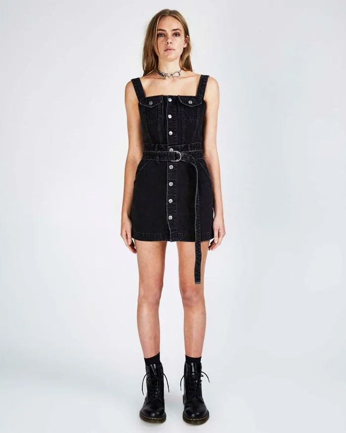 Ksubi Deejay Dress Venom Womens Dresses