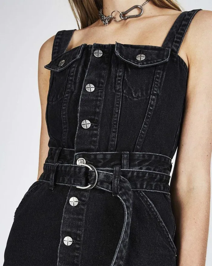 Ksubi Deejay Dress Venom Womens Dresses