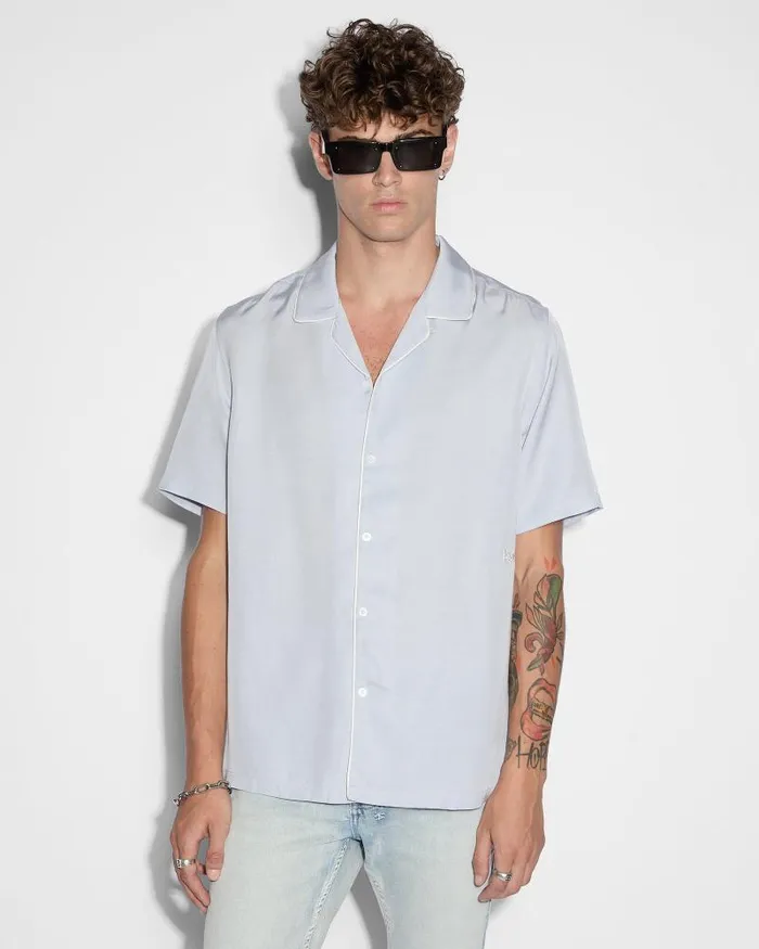 Ksubi Downtown Resort Ss Shirt Shallows Mens Shirts
