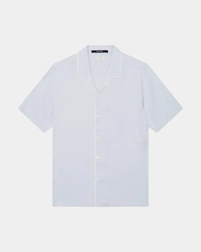 Ksubi Downtown Resort Ss Shirt Shallows Mens Shirts