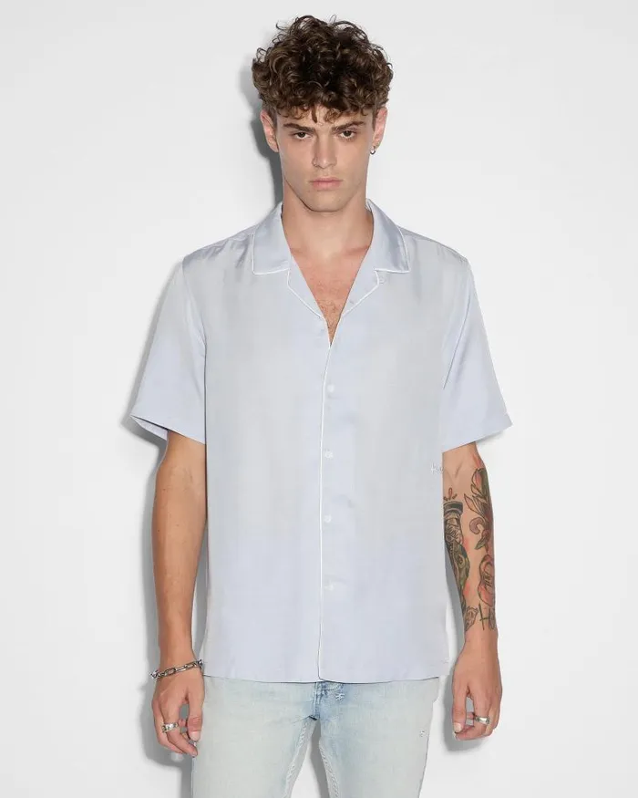 Ksubi Downtown Resort Ss Shirt Shallows Mens Shirts