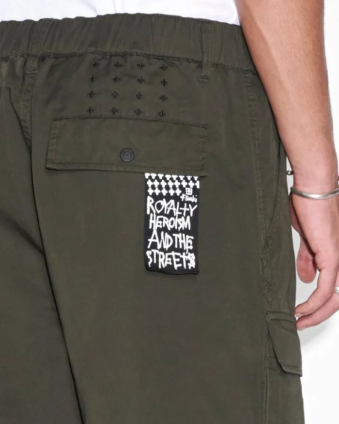 Ksubi Fugitive Cargo Pant Dark Fantasy Mens Pants