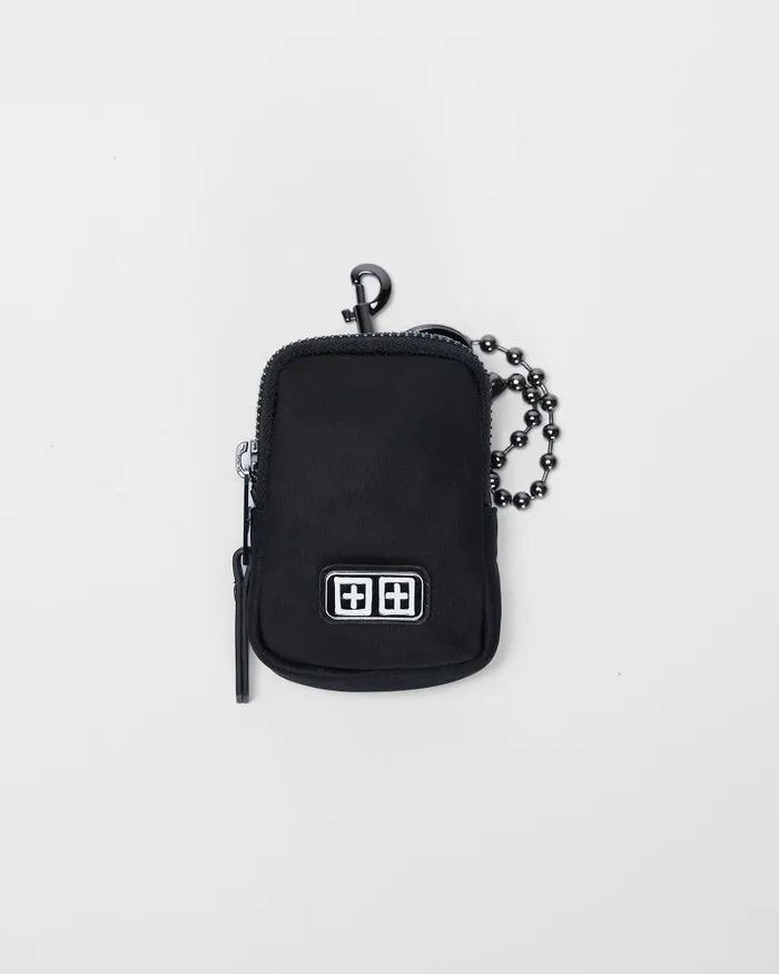Ksubi Klinger Nylon Coin Purse Black WomensMens Bags