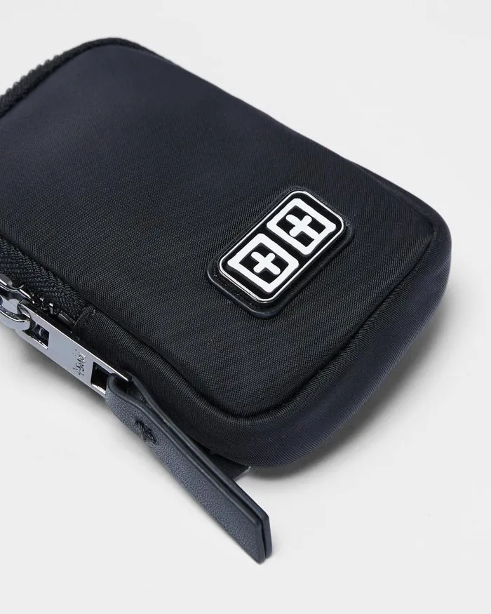 Ksubi Klinger Nylon Coin Purse Black WomensMens Bags