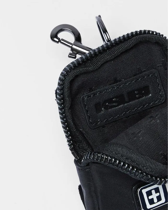 Ksubi Klinger Nylon Coin Purse Black WomensMens Bags