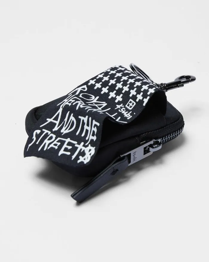 Ksubi Klinger Nylon Coin Purse Black WomensMens Bags