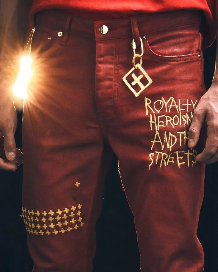 Ksubi Ksubi 23 Chitch Red Wax Mens Skinny