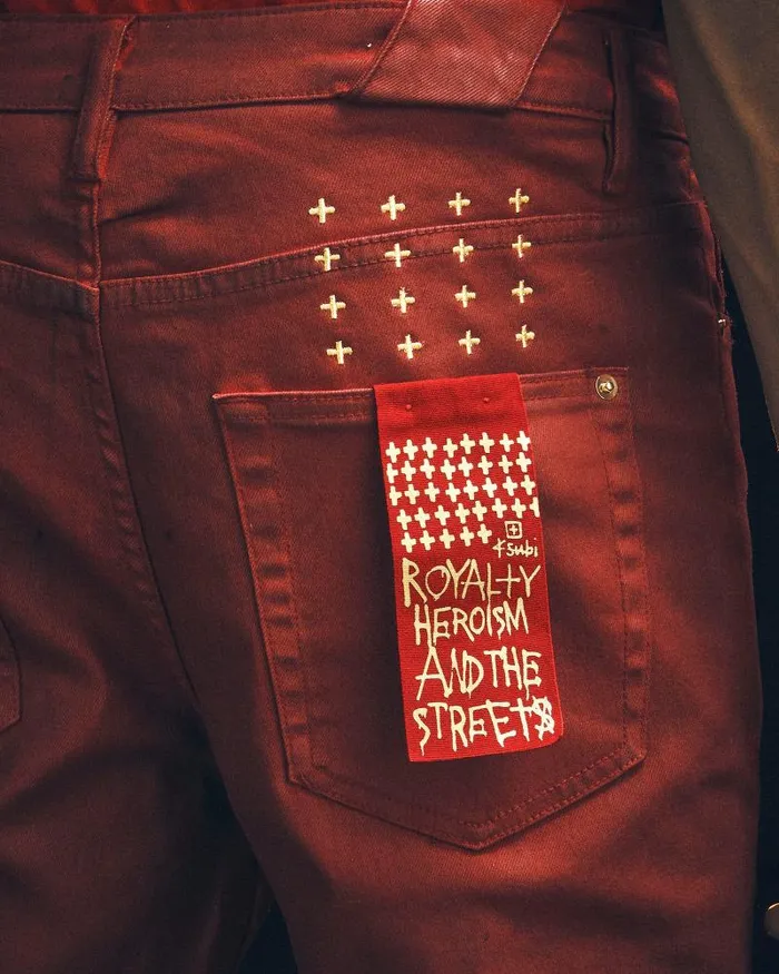 Ksubi Ksubi 23 Chitch Red Wax Mens Skinny