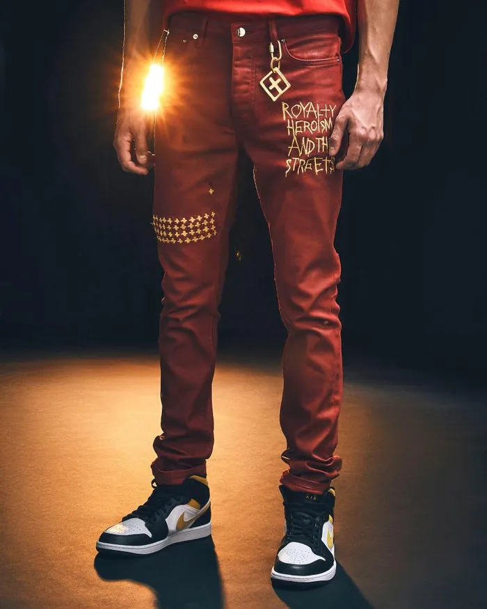Ksubi Ksubi 23 Chitch Red Wax Mens Skinny