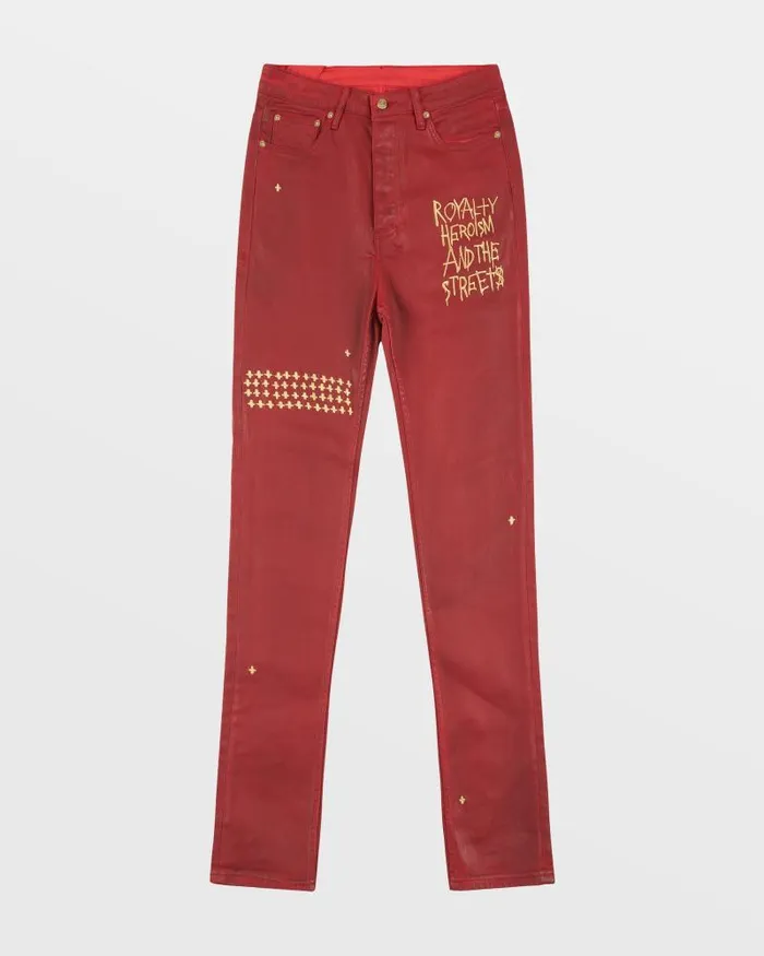 Ksubi Ksubi 23 Chitch Red Wax Mens Skinny