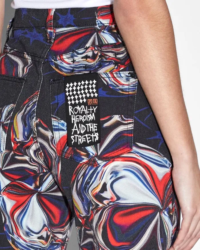 Ksubi Ksubi X Pe Nation Playback Warped Womens Straight