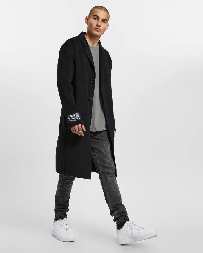Ksubi Mogul Coat Black Mens Jackets