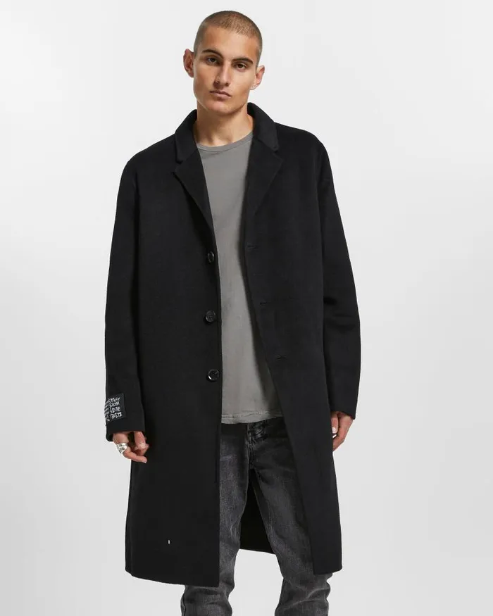 Ksubi Mogul Coat Black Mens Jackets