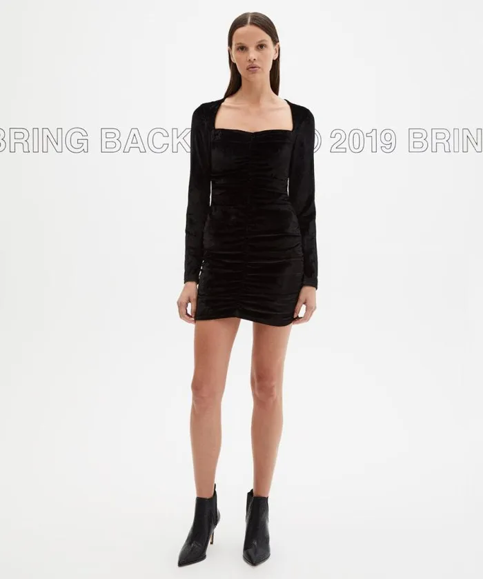 Ksubi Ponty Mython Dress Black Womens Dresses
