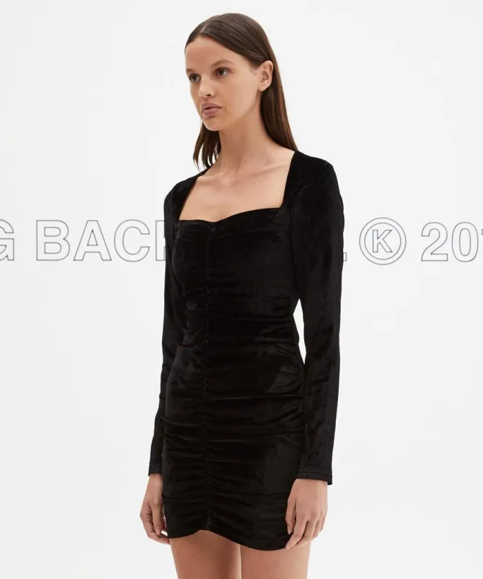 Ksubi Ponty Mython Dress Black Womens Dresses