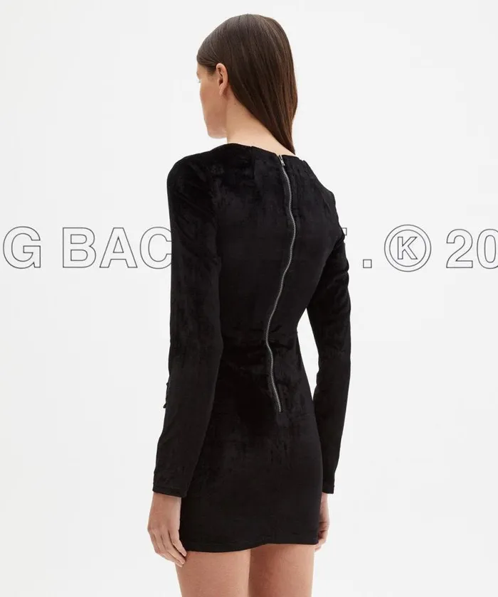 Ksubi Ponty Mython Dress Black Womens Dresses