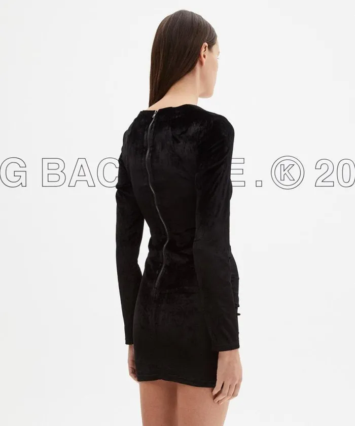 Ksubi Ponty Mython Dress Black Womens Dresses