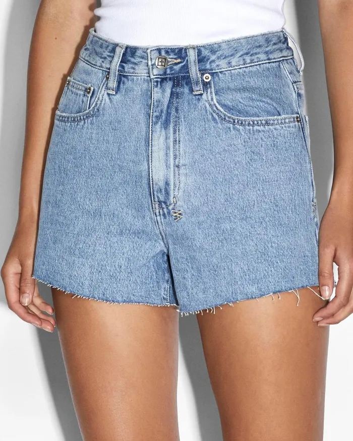 Ksubi Rise N Hi Authentik Womens Denim Shorts