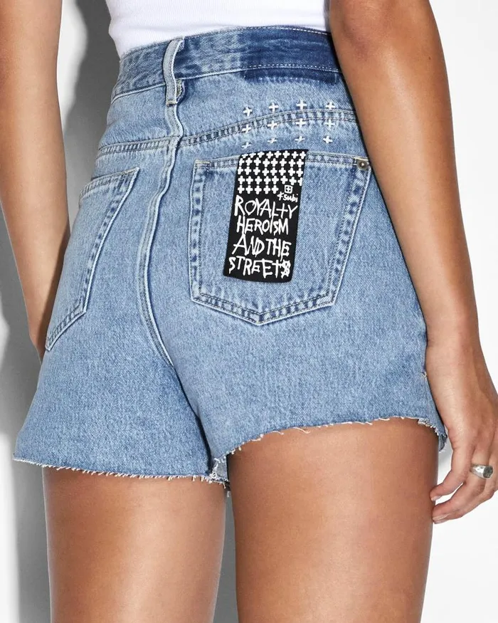 Ksubi Rise N Hi Authentik Womens Denim Shorts
