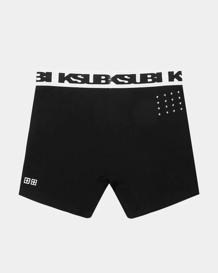 Ksubi Royalty Boxer Brief 3 Pack Black WomensMens Underwear