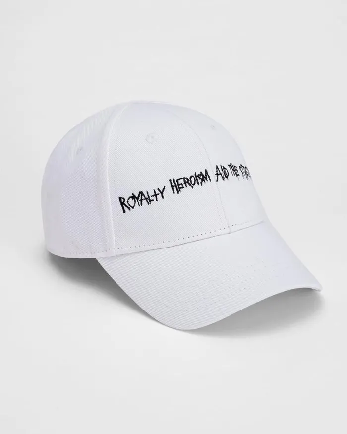 Ksubi Royalty Cap White WomensMens Headwear