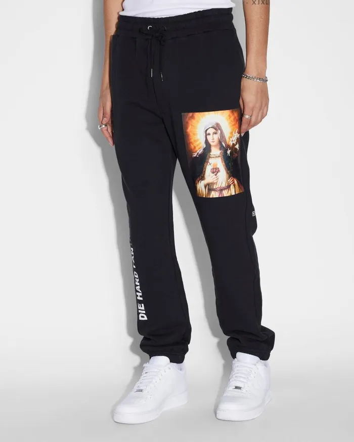 Ksubi Saint Lofi Trak Jet Black Mens Pants