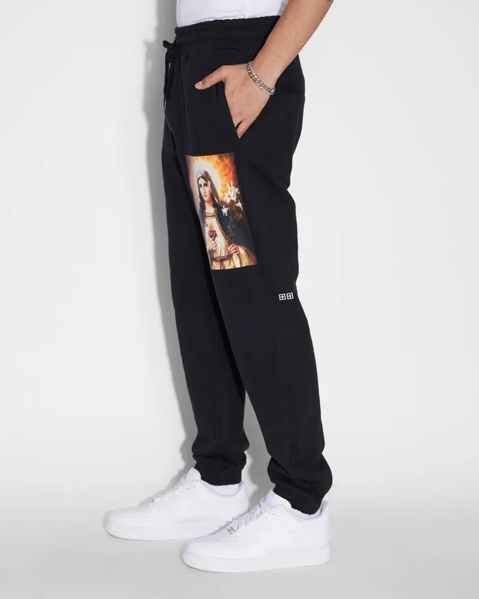Ksubi Saint Lofi Trak Jet Black Mens Pants