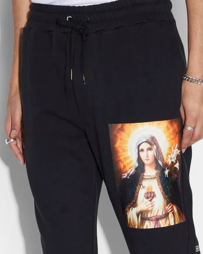 Ksubi Saint Lofi Trak Jet Black Mens Pants