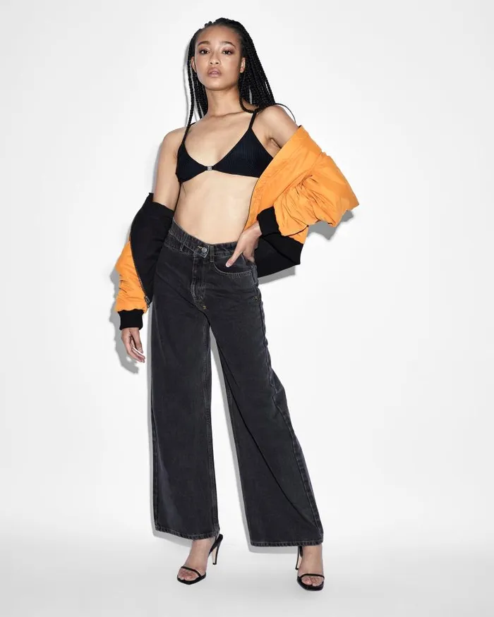 Ksubi Strider Dettached Jean Raven Womens Baggy
