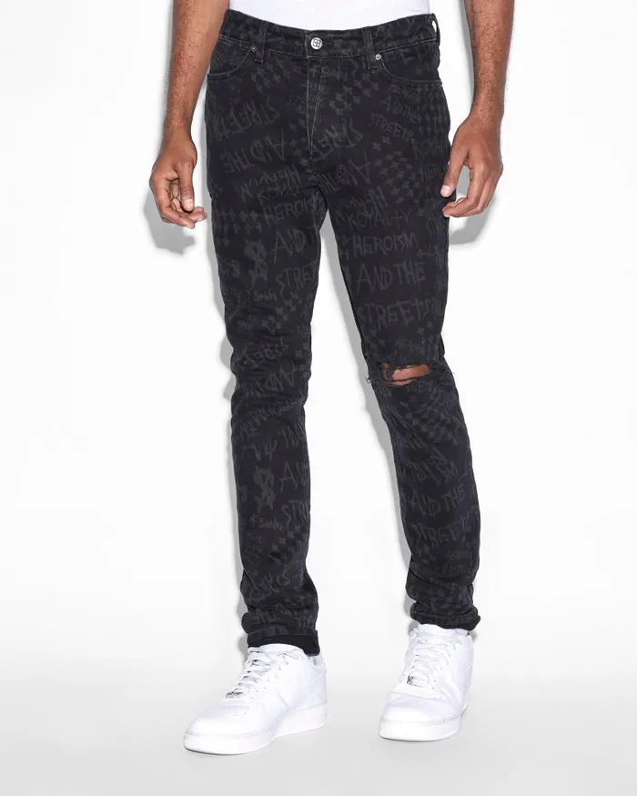 Ksubi Van Winkle Heroism Black Mens Skinny