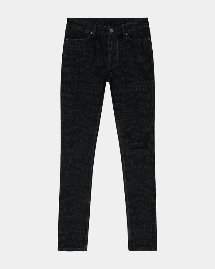 Ksubi Van Winkle Heroism Black Mens Skinny