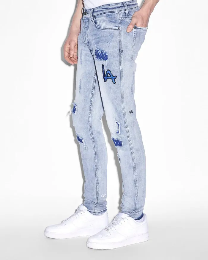 Ksubi Van Winkle La Trashed Dreams Mens Skinny