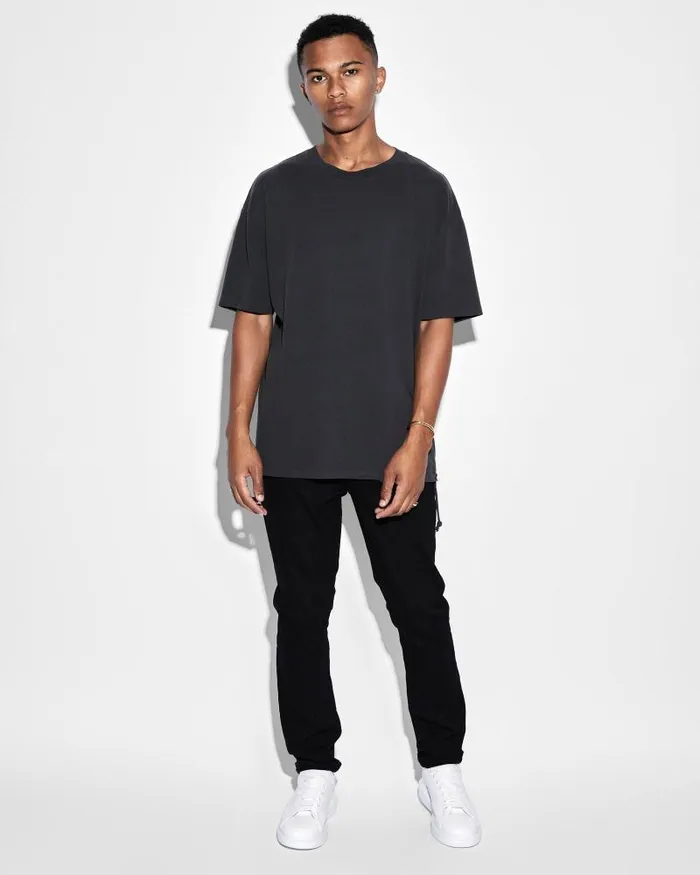 Ksubi Wolfgang Laid Black Mens Tapered