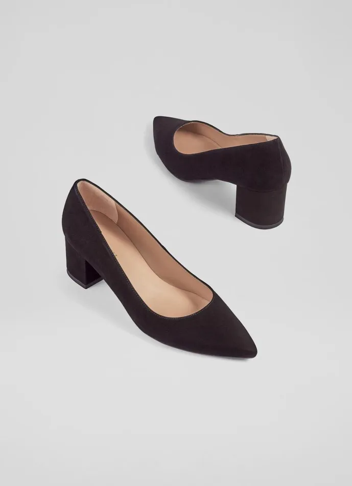 LKBennett Court Shoes Women Clara Black Flexi Courts