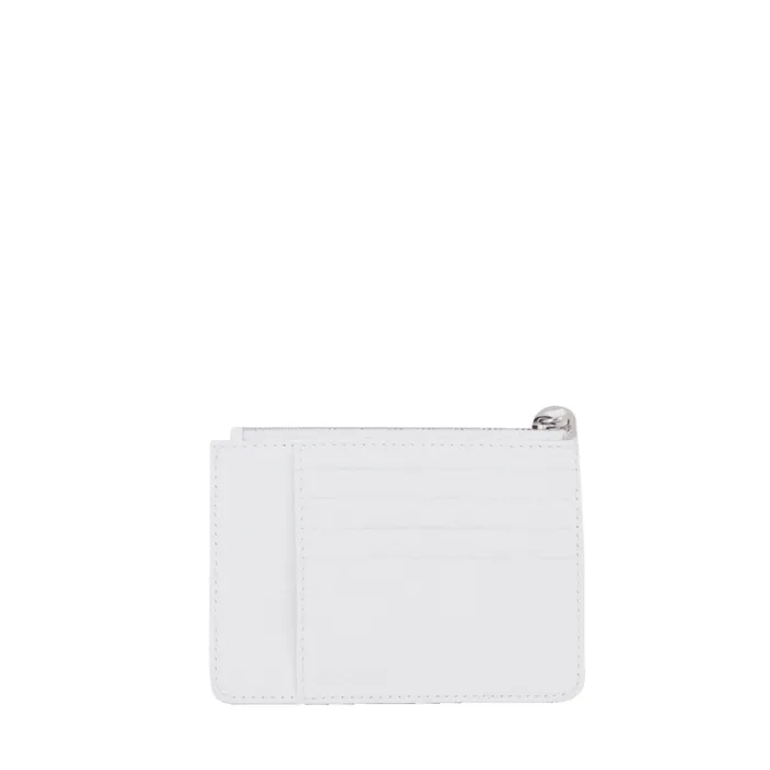 L Zip Cardholder Optic White Women Lancel Card Holder L Zip Cardholder Optic White Women Lancel Card Holder