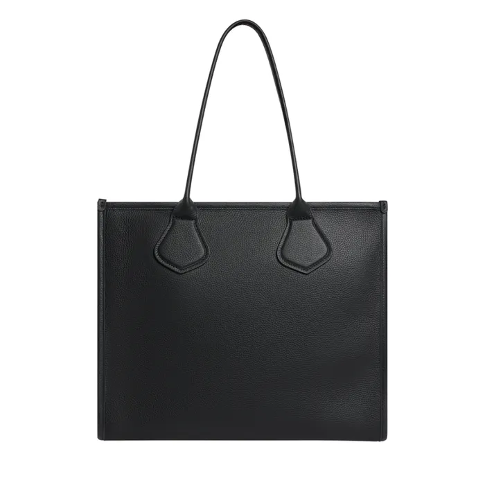 L Zip Tote Black Women Lancel Tote Bags
