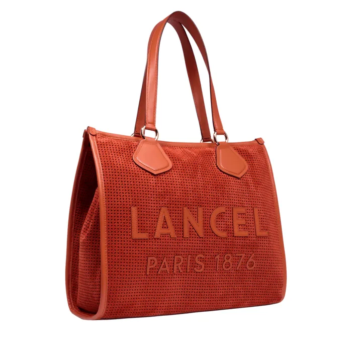 L Zip Tote Vermilion Women Lancel Tote Bags L Zip Tote Vermilion Women Lancel Tote Bags