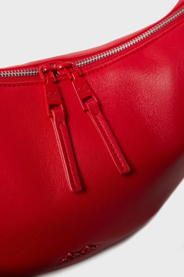 Lala Berlin Bags Small Shoulderbag Gili Vegan Leather Red 8211 Women