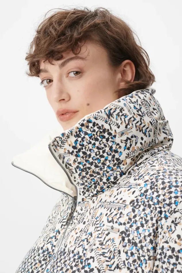 Lala Berlin Coats and Jackets Coat Odelie Polyamide Heritage Star Blue 8211 Women