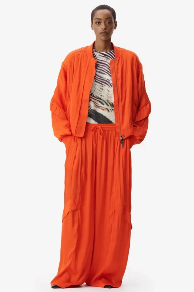 Lala Berlin Coats and Jackets Jacket Jordi Polyester Mix Paprika 8211 Women