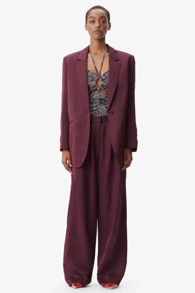 Lala Berlin Pants and Skirts Pants Pevella Viscoselinen Blend Fudge 8211 Women