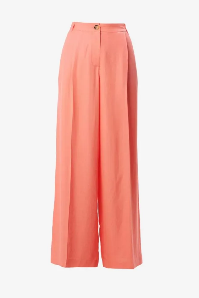 Lala Berlin Pants and Skirts Pants Polko Viscose Mix Underwater Melon 8211 Women