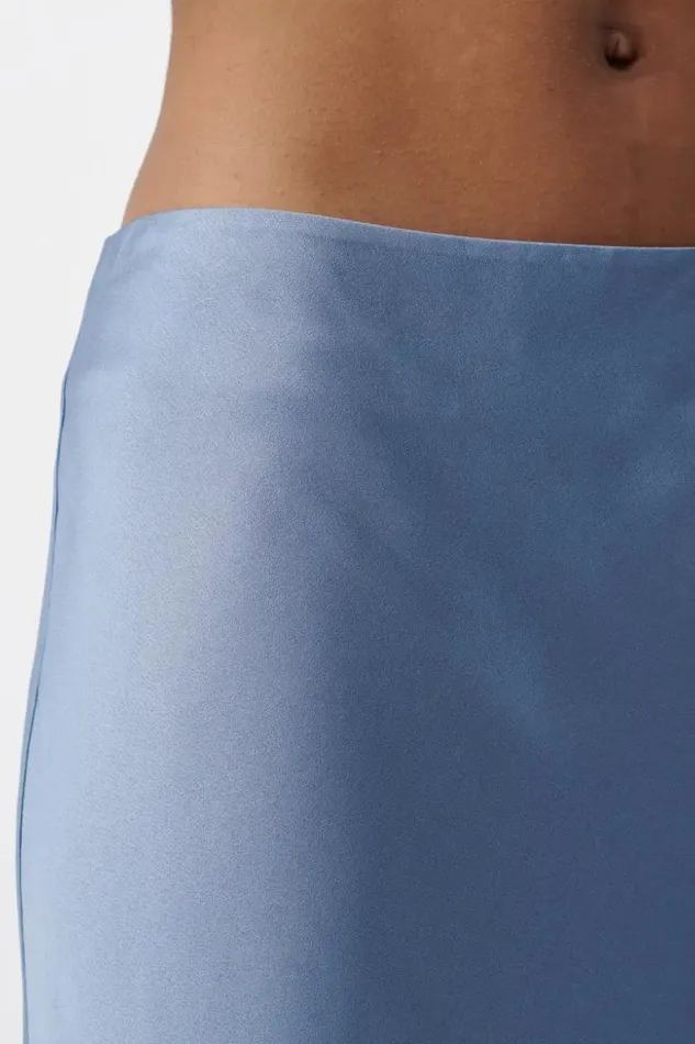 Lala Berlin Pants and Skirts Skirt Sasai Viscose Mix Faded Denim 8211 Women