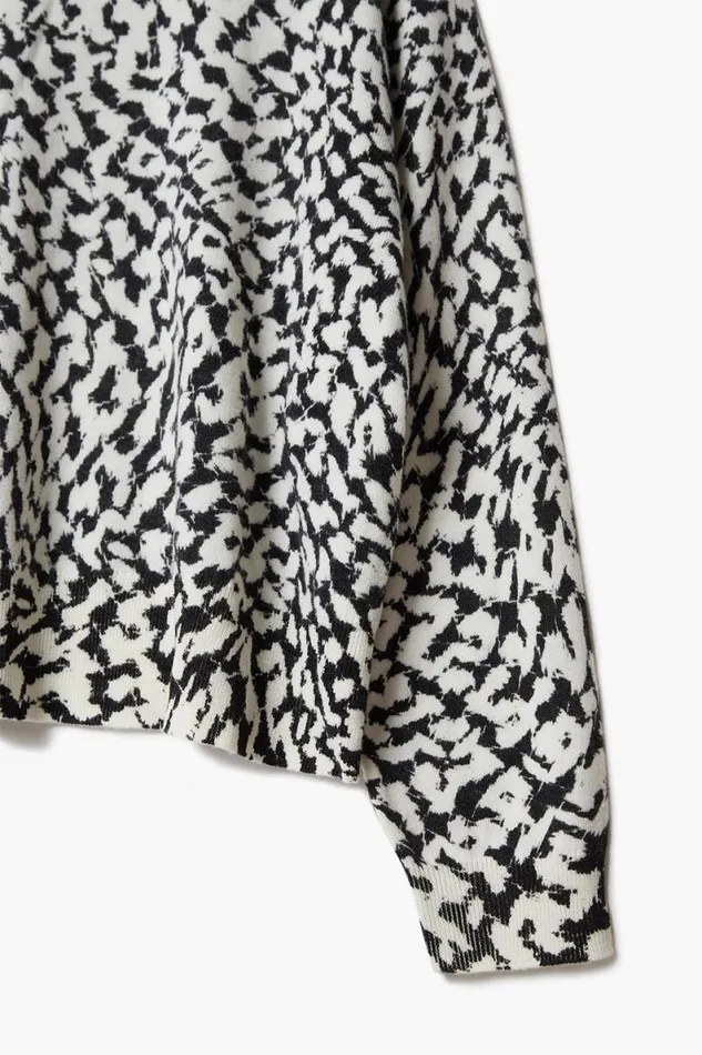 Lala Berlin Pullover Jumper Kactus Wool Mix Swoosh Heritage 8211 Women