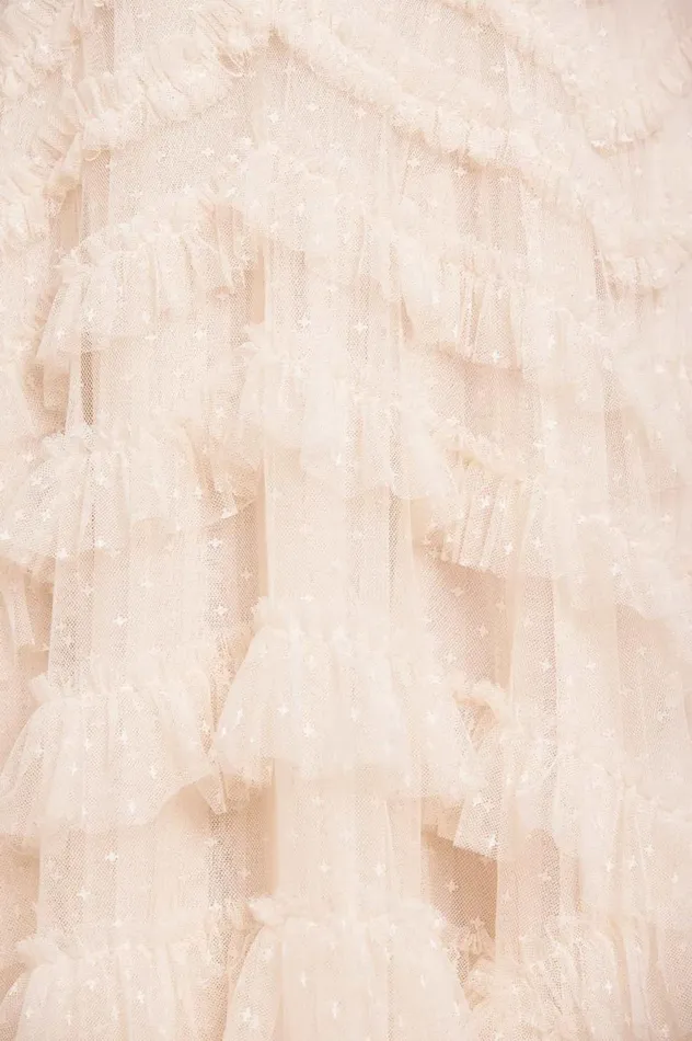 Lana OffShoulder Gown Champagne Women Needle and Thread Dresses