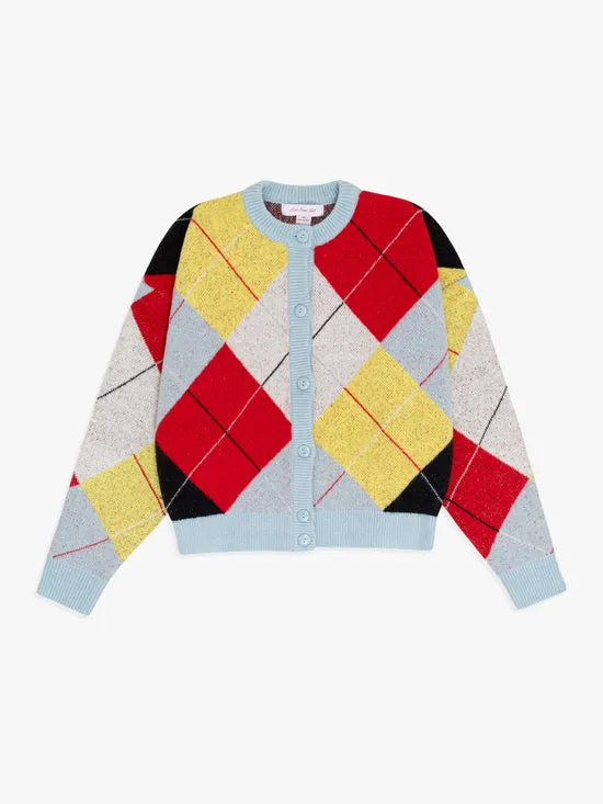 Lauda Cardi Cirque Argyle Tops Lisa Says Gah Women
