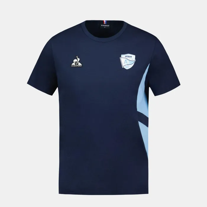Le Coq Sportif Aviron Bayonnais TShirt Dress Blues Men Tshirts And Tops