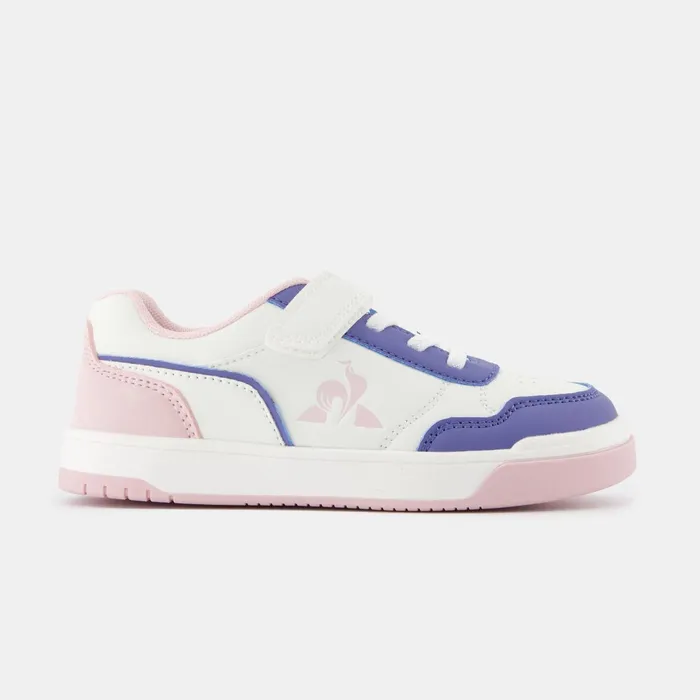 Le Coq Sportif CHAUSSURES ENFANT Shoes LCS COURT BREAKER GIRL PS Kids Optical Whitepurple Kids Kid Le Coq Sportif CHAUSSURES ENFANT Shoes LCS COURT BREAKER GIRL PS Kids Optical Whitepurple Kids Kid